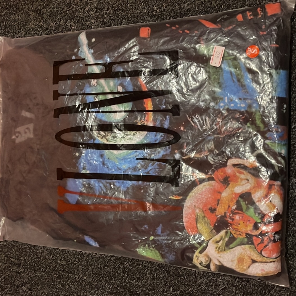 Colorful Graphic T-Shirt with 'LOVE' Print